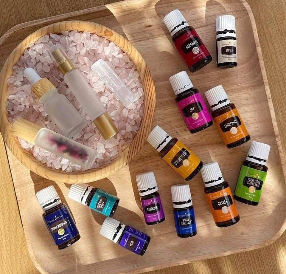 Sada esenciálních olejů Young Living s difuzérem